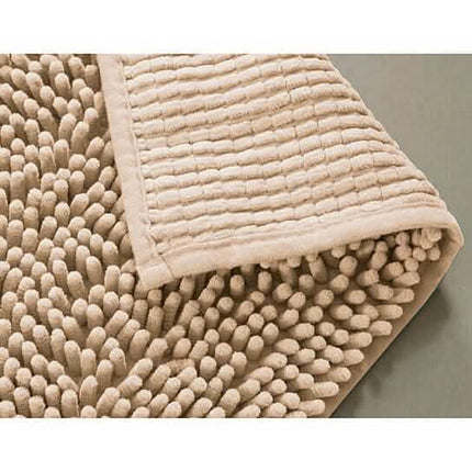 Slip-Resistant Shag Anna Chenille Soft Absorbent Bath Mat Bathroom Rug 17" x 24"
