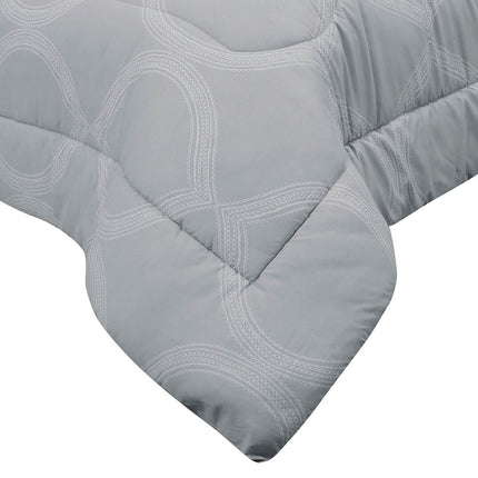 Sloane Street Ogee Bed in a Bag with Solid Reverse Comforter