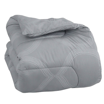 Sloane Street Ogee Bed in a Bag with Solid Reverse Comforter