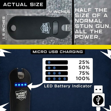 SMART 24,000,000* Keychain Stun Gun