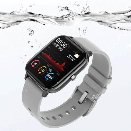 Smart Watch Fitness Tracker with Heart Rate, Blood Pressure, Blood Oxygen, Sleep Tracking & More