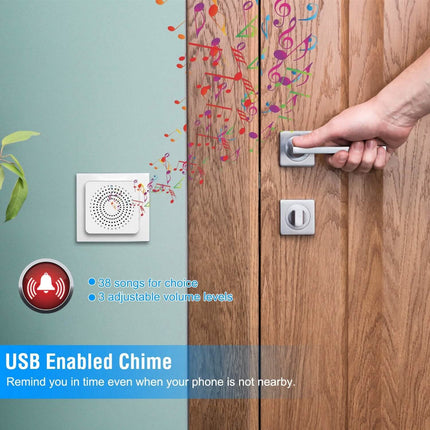 Smart Wireless Wi-Fi Video Security Doorbell