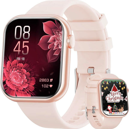 Smartwatch Sport Mode Pink  (Refurbished)