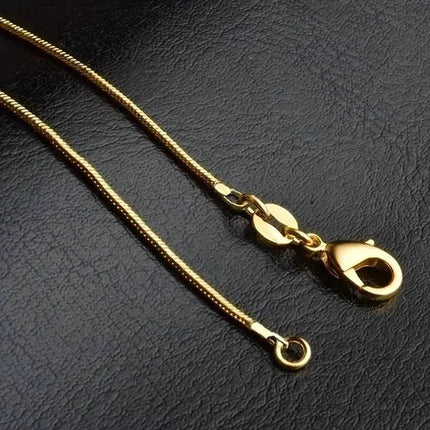 Snake Chain Necklace For Men And Women