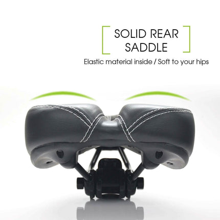 Soft Leather Hollow Bicycle Saddle Seat