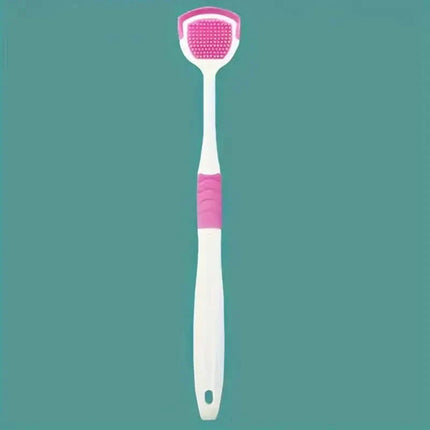 Soft Silicone Tongue Scraper Cleaning Toothbrush
