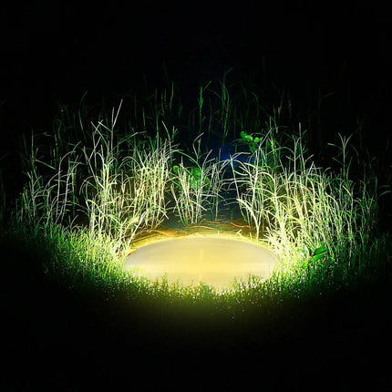 Solar LED Disk Lights IP44 Water Resistant Light Sensor