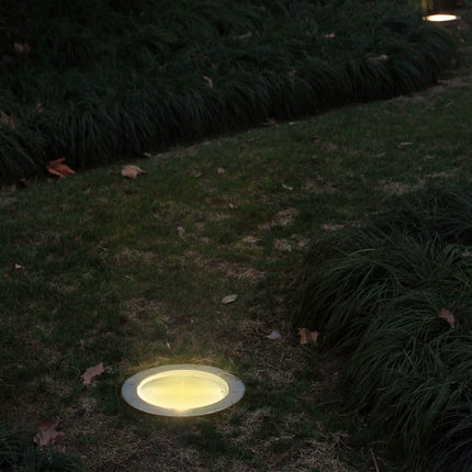 Solar LED Disk Lights IP44 Water Resistant Light Sensor