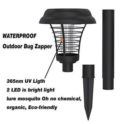Solar Light With Bug Zapper