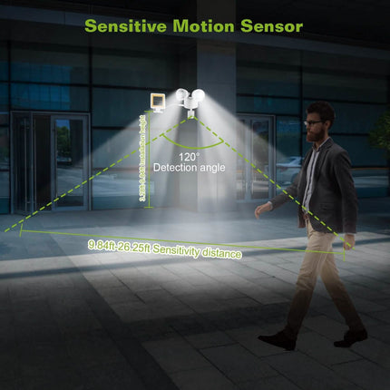 Solar Lights 22 LEDs Outdoor Security