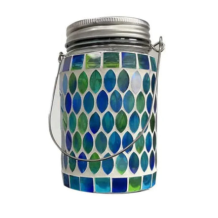 Solar Mosaic LED Waterproof Outdoor Hanging Lanterns