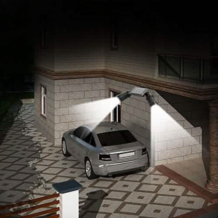 Solar Motion Sensor Twin Floodlight