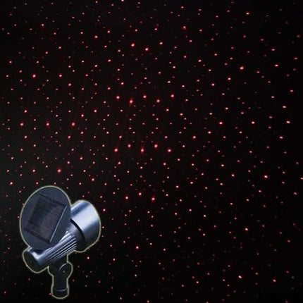 Solar-Powered Holiday Laser Lights Projector
