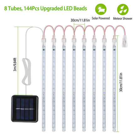 Solar Powered Meteor Shower String Light
