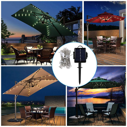 Solar Umbrella Outdoor String Light