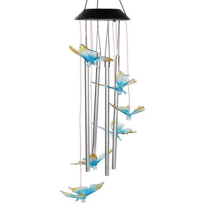 Solar Wind Chime Lights