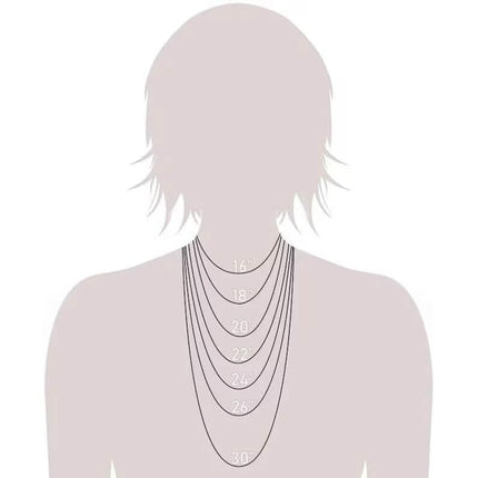 Solid 14K Yellow Gold Mariner Link Chain Necklace