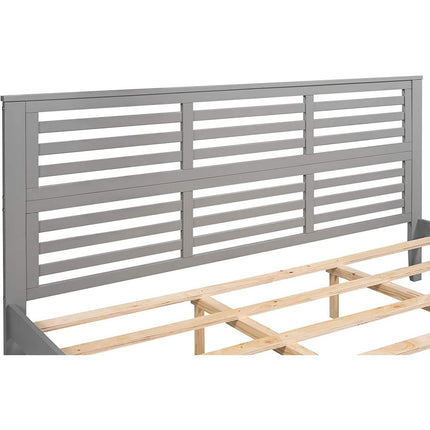 Solid Wood Platform Bed Frame