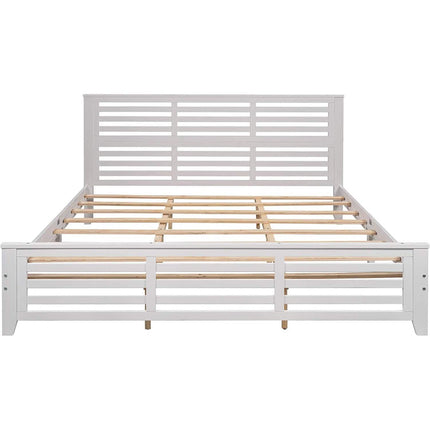 Solid Wood Platform Bed Frame