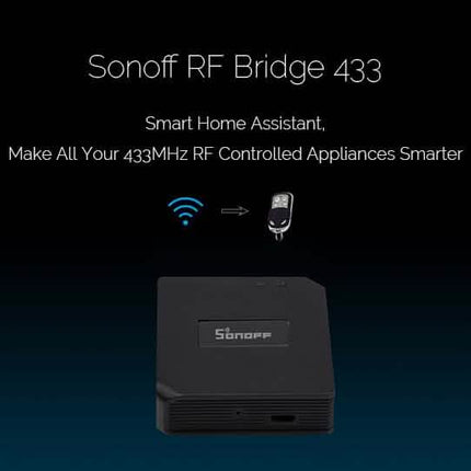 SONOFF® RF Bridge WIFI 433 MHz Replacement Smart Home Automation Universal Switch
