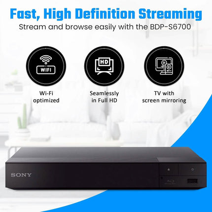 Sony 4k Blu Ray DVD Player for TV  (Refurbished)