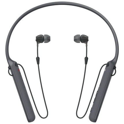 Sony - C400 Wireless Behind-Neck in Ear Headphone - Black (Refurbished)