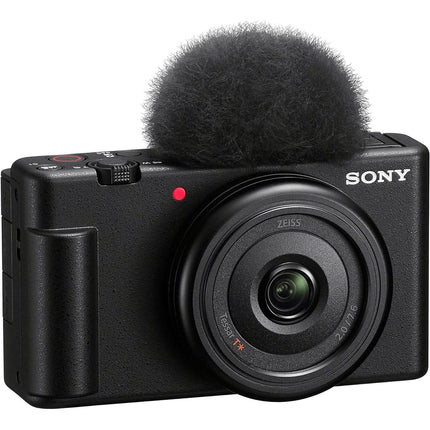 Sony ZV-1F Vlog Camera for Content Creators and Vloggers Black  (Refurbished)