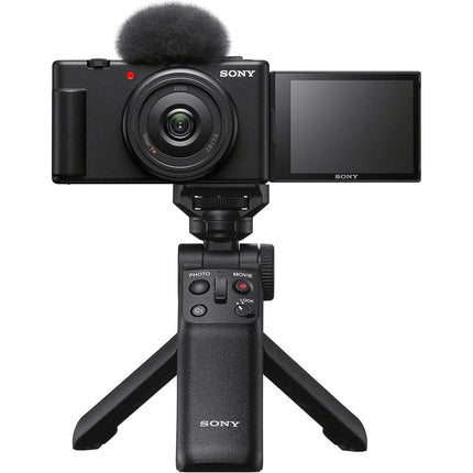 Sony ZV-1F Vlog Camera for Content Creators and Vloggers Black  (Refurbished)
