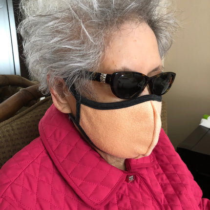 Spun Bamboo Breathable Face Mask - Natural, Silky Soft, Ultra Comfortable