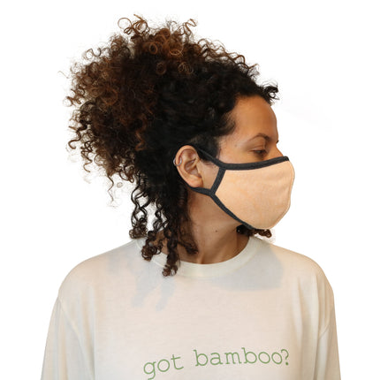 Spun Bamboo Breathable Face Mask - Natural, Silky Soft, Ultra Comfortable