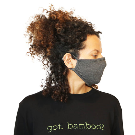 Spun Bamboo Breathable Face Mask - Natural, Silky Soft, Ultra Comfortable