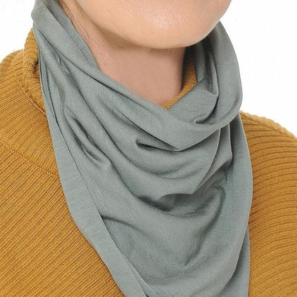 Spun Bamboo Multifunctional Bandana - Natural, Silky Soft, Ultra Comfortable