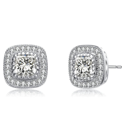Square Stud Earrings