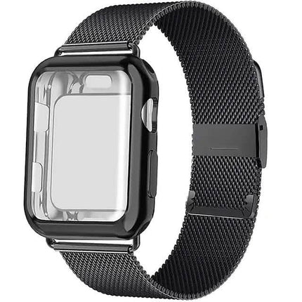 Stainless Steel Adjustable Wrist Strap with Screen Protector