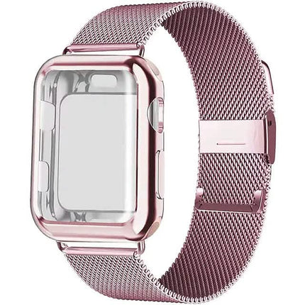 Stainless Steel Adjustable Wrist Strap with Screen Protector