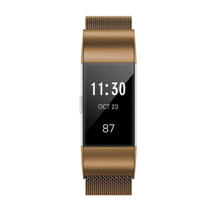 Stainless Steel Mesh Milanese Loop Band for Fitbit Charge 2