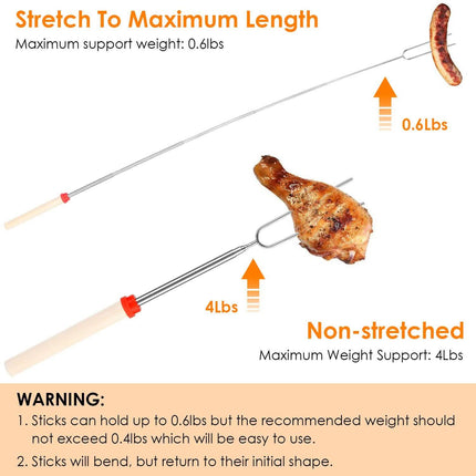 Stainless Steel Roasting Sticks