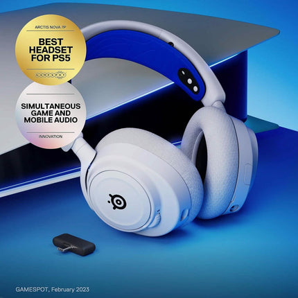 SteelSeries Arctis Nova 7P Wireless Multi-System Gaming & Mobile Headset  (Refurbished)