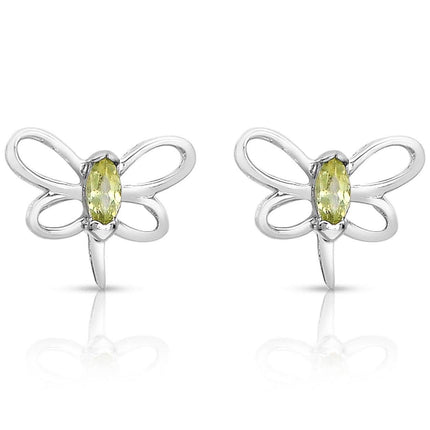 Sterling Silver Butterfly Earrings