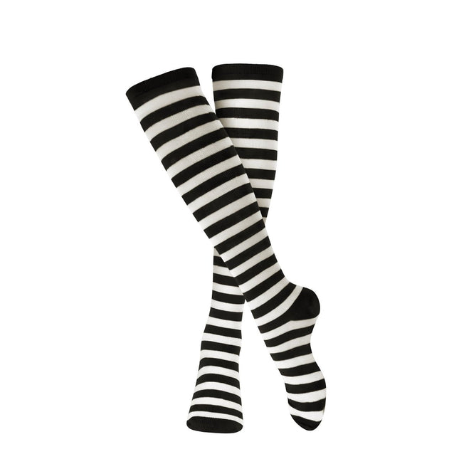 Unisex Striped Socks for Kids & Adults – Cotton Blend Costume & Everyday Socks Multiple Colors & Sizes