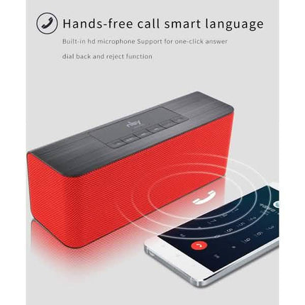 Super Bass Bluetooth Speaker With FM Radio