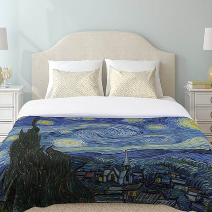 Super Soft Cozy Luxurious Famous Art Paintings Throw Blankets