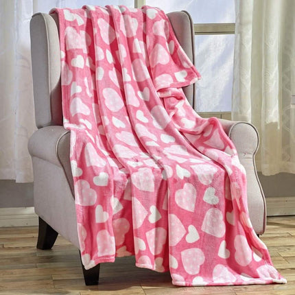 Super Soft Microplush Valentine Throw - Assorted Styles