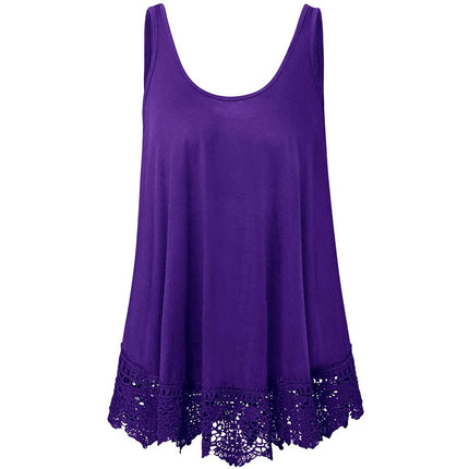 Swing Lace Flowy Women's Tank Top