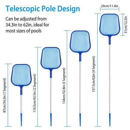 Swinging Pool Skimmer Cleaner Mesh Net
