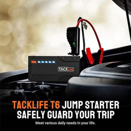 T6 800A Peak 18000mAh Car Jump Starter