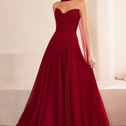 Ladivine Amoris T703 Dress Strapless A-Line Bridesmaid Gown