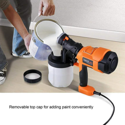 TACKLIFE Paint Sprayer, High Power HVLP Home Electric Paint Gun