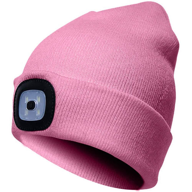 TANGCISON LED Lighted Beanie Hat