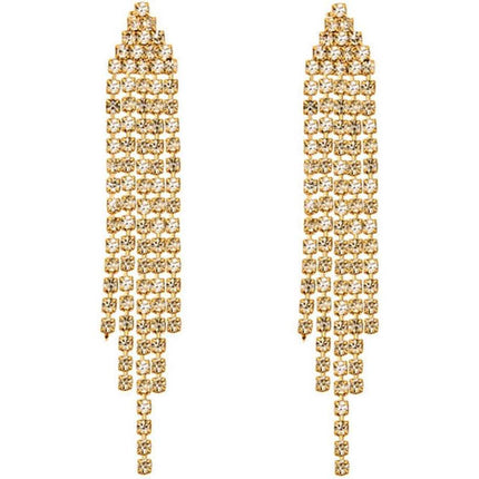 Tassel Linear Drop Earrings